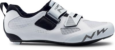 Northwave Tribute 2 Triathlon Shoes 2020 - Blanc-Noir - EU 40, Blanc-Noir