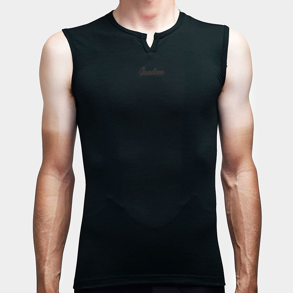 Isadore Merino Sleeveless Base Layer 2019 - Noir, Noir