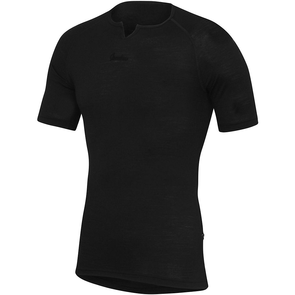 Isadore Merino Short Sleeve Base Layer 2019 - Noir, Noir