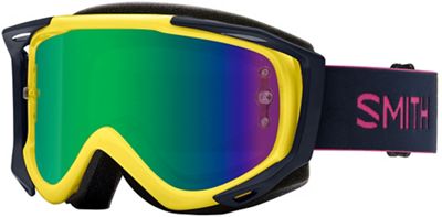 Smith Fuel V.2 SW-XM Goggles Green Mirror Lens - Citron-Indigo