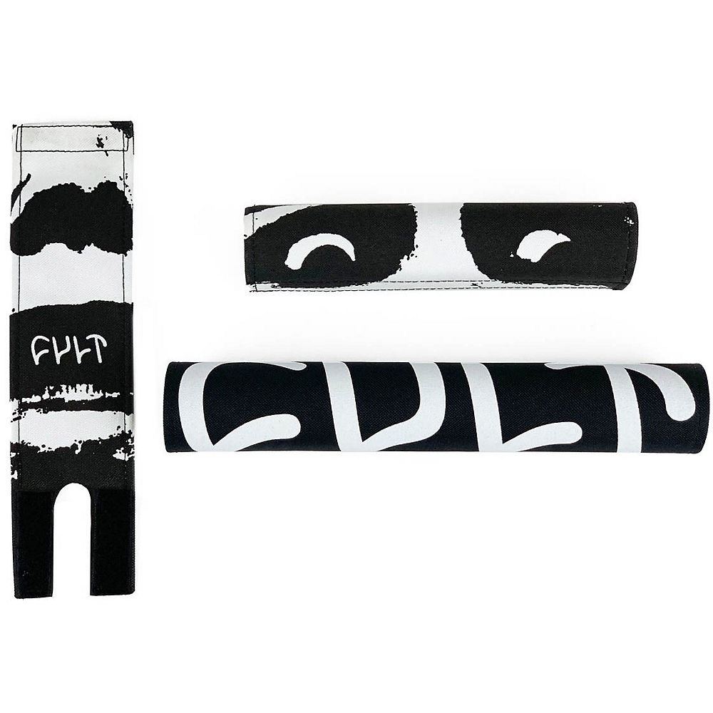 Cult Face Logo Pad Set - Noir - blanc