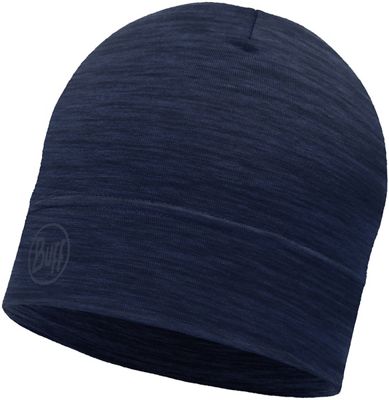 Buff Lightweight Merino Wool Hat SS19 - Solid Denim - One Size}, Solid Denim