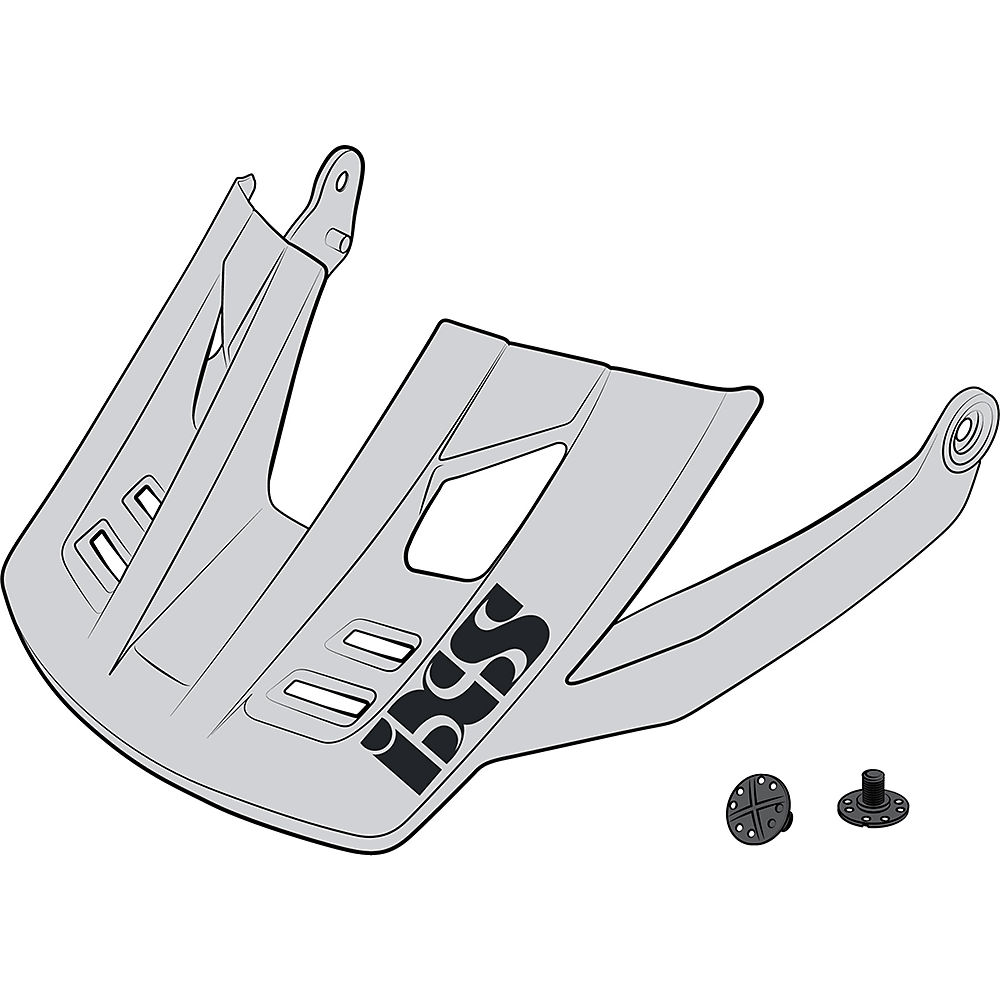 IXS Trigger FF Helmet Visor + Pins 2020 - Blanc - S/M