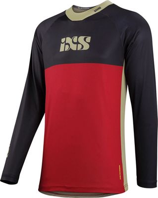IXS Trigger X Jersey - Night Red-Black - S}, Night Red-Black