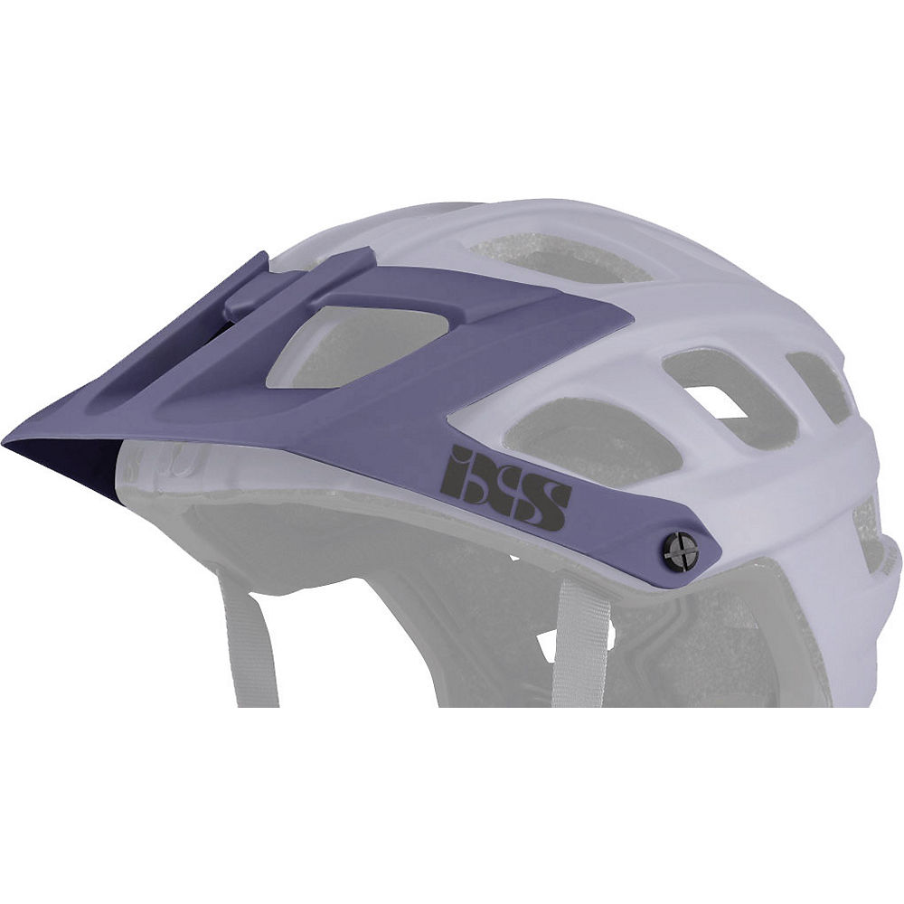 IXS Trail EVO Helmet Visor + Pins 2020 - Raisin - One Size