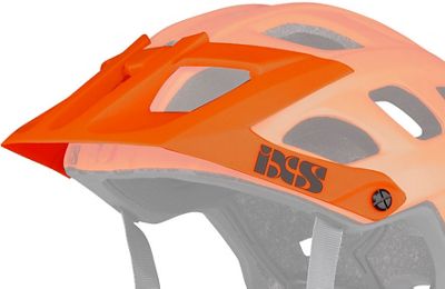 IXS Trail EVO Helmet Visor + Pins - Orange - One Size}, Orange