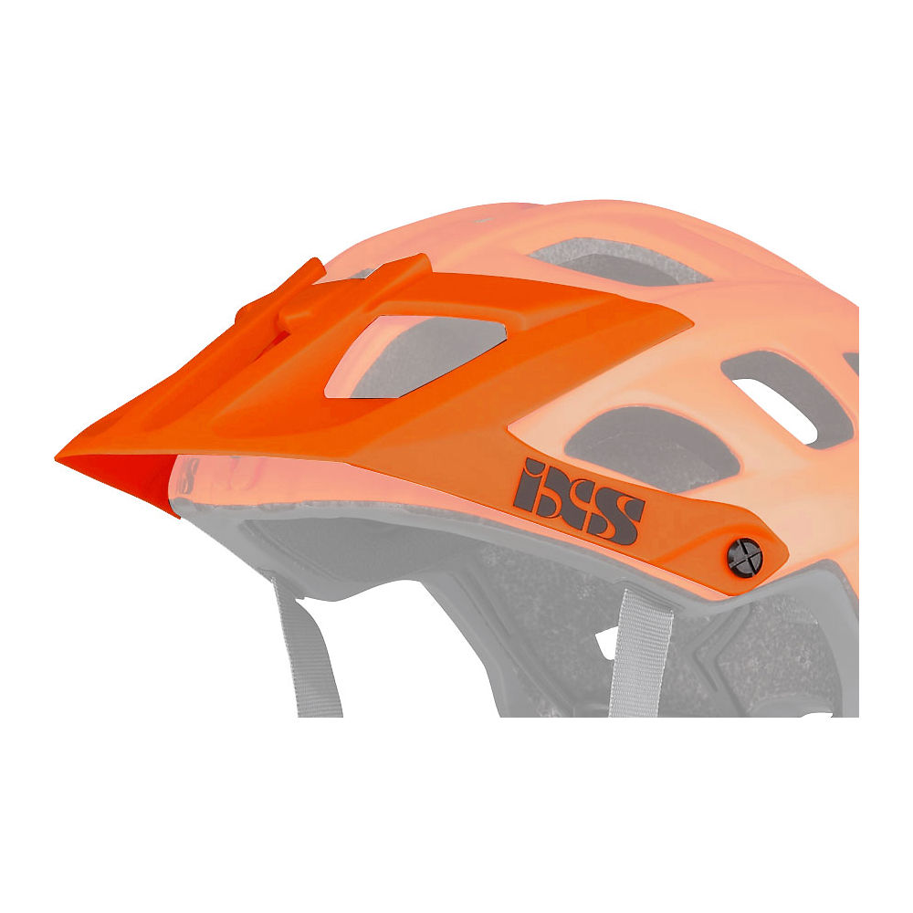 IXS Trail EVO Helmet Visor + Pins 2020 - Orange - One Size