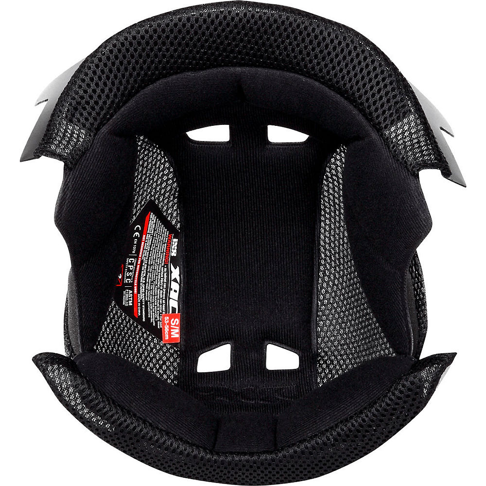 IXS XACT Helmet Head Lining 2020 - Noir - M/L