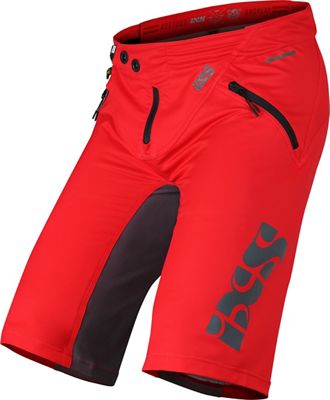 IXS Trigger Shorts - Red-Graphite - M, Red-Graphite