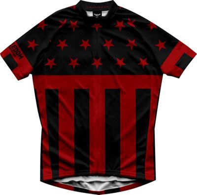 Twin Six The Freedom Machine Short Sleeve Jersey - Rouge - XXL