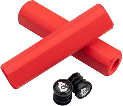 Wolf Tooth Fat Paw Cam MTB Handlebar Grips - Red - 135mm}, Red