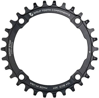 Wolf Tooth 104 BCD Chainring - Noir - 4-Bolt, Noir