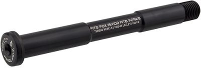 Wolf Tooth Axle for Fox Suspension MTB Fork - Black - 100mm}, Black