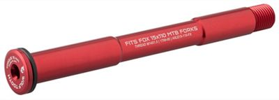 Wolf Tooth Axle for Fox Suspension MTB Fork - Red - 110mm}, Red