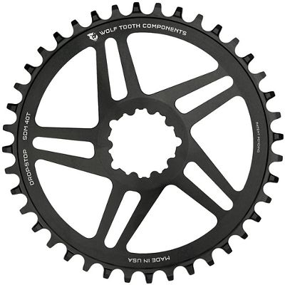 Wolf Tooth Direct Mount Chainring - Noir - BB30, Noir