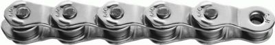 KMC HL1 Single Speed Bike Chain - Silver - Wide - 100 Links, Silver