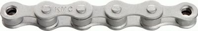 KMC S1 Rust Buster Single Speed Bike Chain - Silver - Wide, Silver
