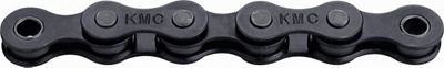 KMC B1 Single Speed Bike Chain - Black - Narrow - 112 Links, Black