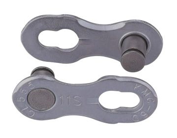 KMC 11NR EPT Missing Link Chain Connector - Silver - 1/2 x 11/128, Silver