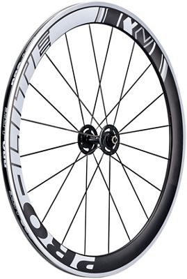 Pro-Lite Vicenza CA50 Carbon Front Wheel - Noir - Blanc - Shimano
