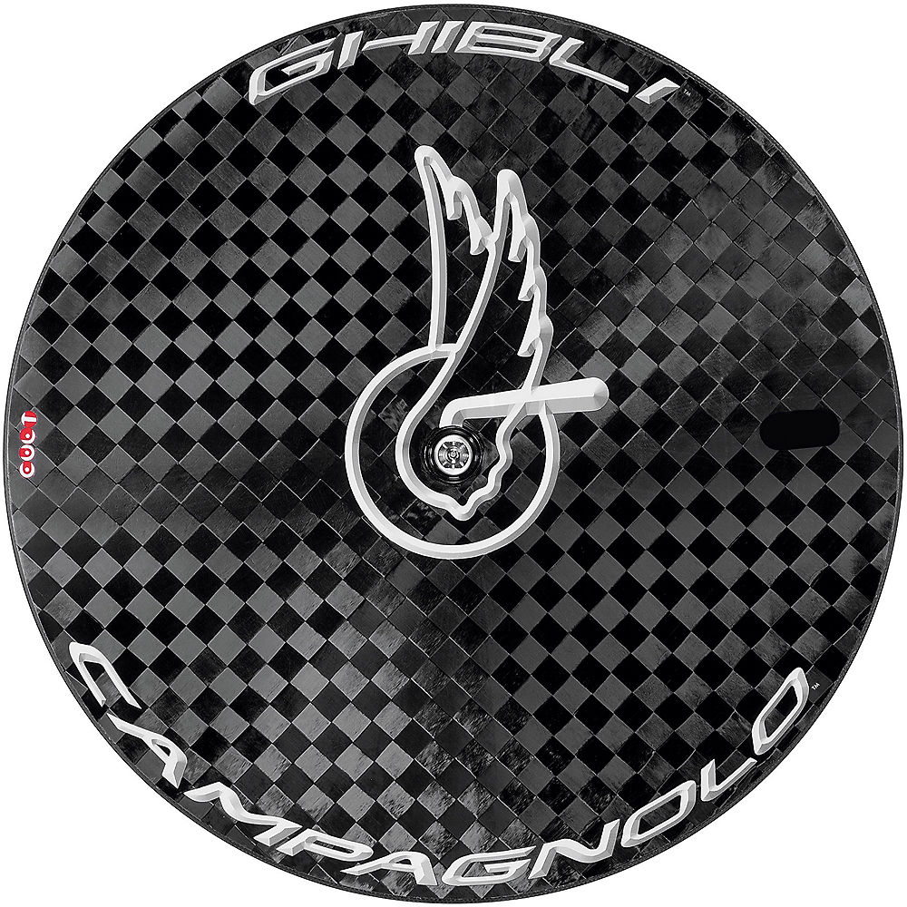 Campagnolo Ghibli Rear Track Wheel - Noir - 700c, Noir