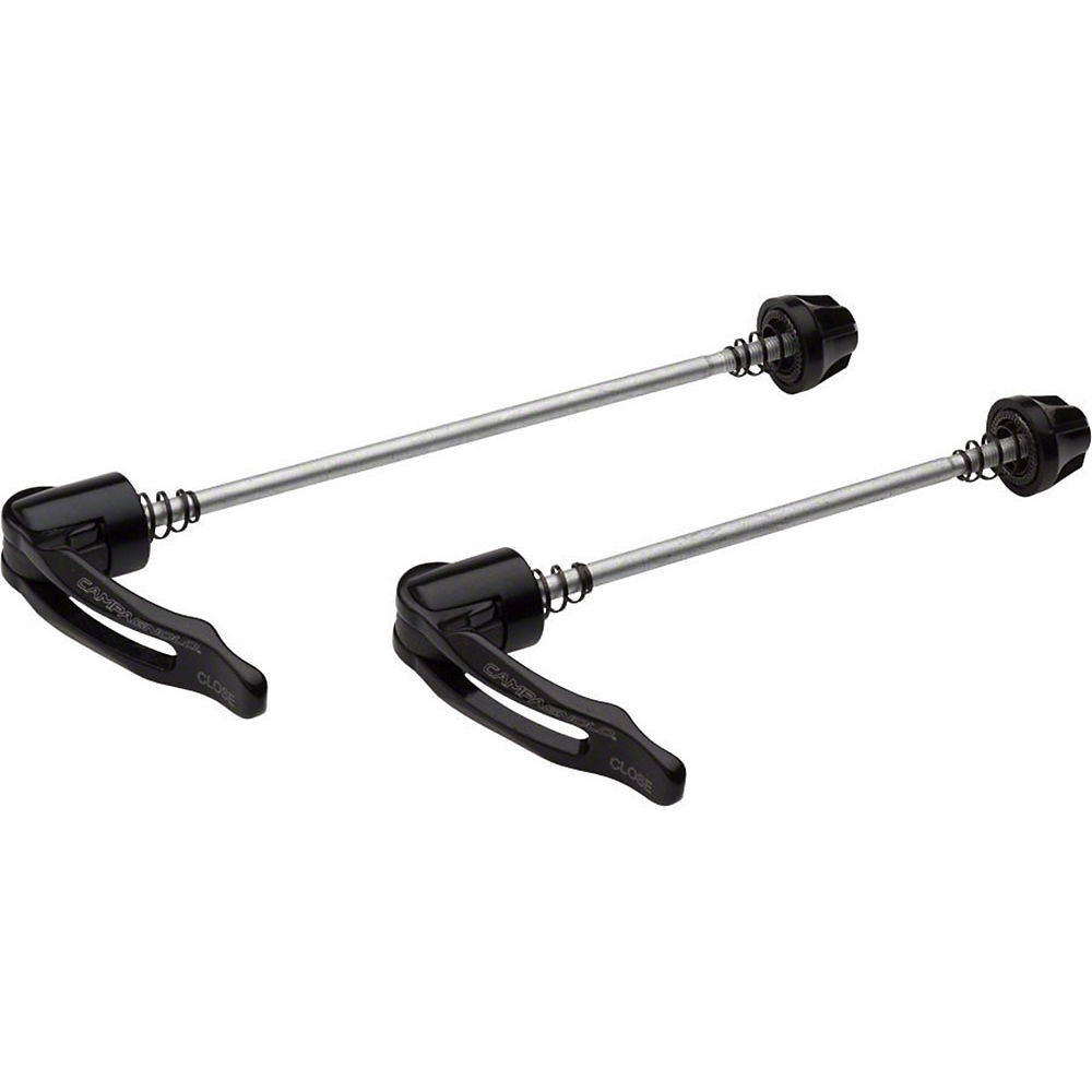 Campagnolo Road Bike Quick Release Skewers - Black 2 - QR12-ZOBFR}, Black 2