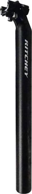Ritchey Logic 2-Bolt Alloy Seat Post - High Polish Black - 31.6mm, High Polish Black