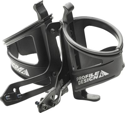 Profile Design Aqua Rear Mount Bottle Cage - Noir, Noir