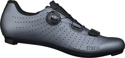 Fizik Tempo R5 Overcurve Road Shoes 2020 - Metalic Gun Metal-Black - EU 40}, Metalic Gun Metal-Black