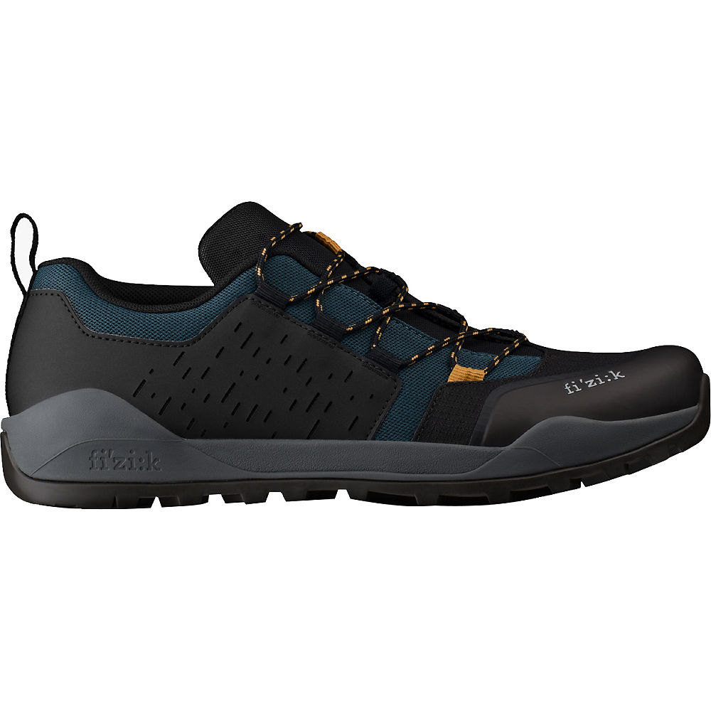 Fizik Terra Ergolace X2 Off Road Shoes 2020 - Teal Blue - Black - EU 42