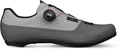 Fizik Tempo Overcurve R4 Road Shoes - Grey-Red - EU 43}, Grey-Red