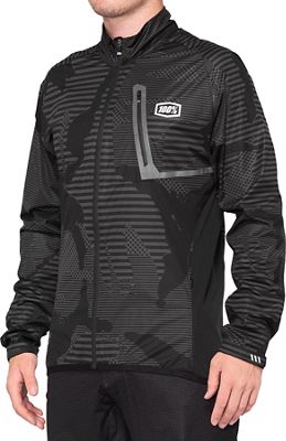 100% Hydromatic Jacket AW19 - Black-Grey - M}, Black-Grey