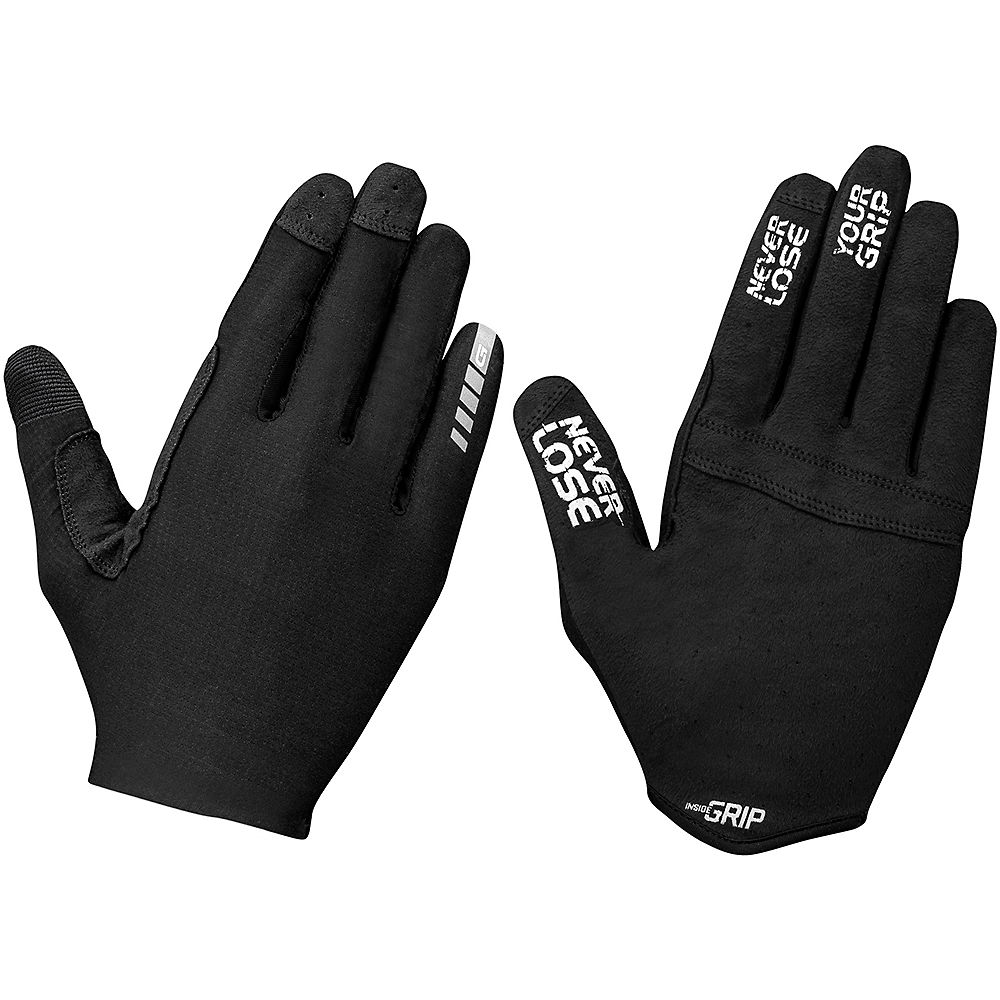 GripGrab Aerolite InsideGrip Long Finger Glove 2020 - Noir - XL, Noir