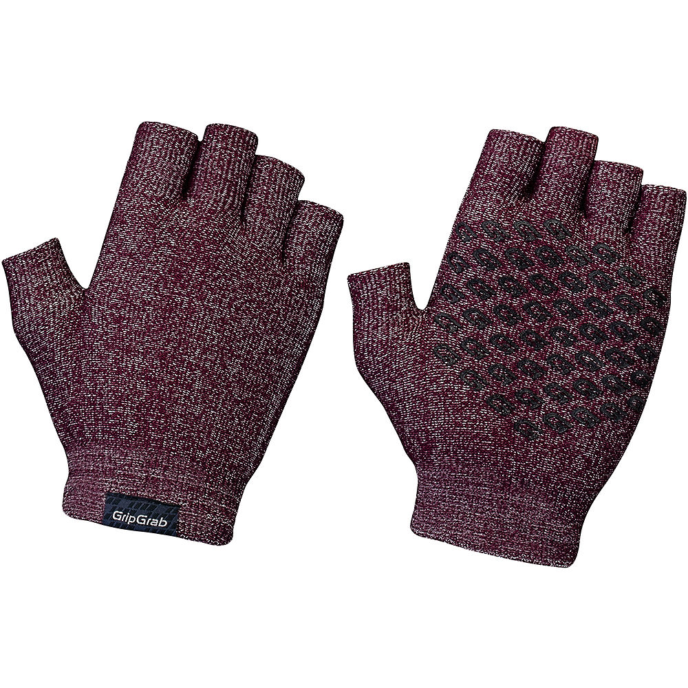 GripGrab Freedom Knitted Cycling Gloves 2020 - Rouge foncé - XL/XXL, Rouge foncé