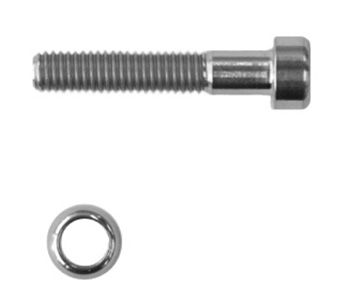 Fizik 00 Seat Post Bolt - argentato, argentato