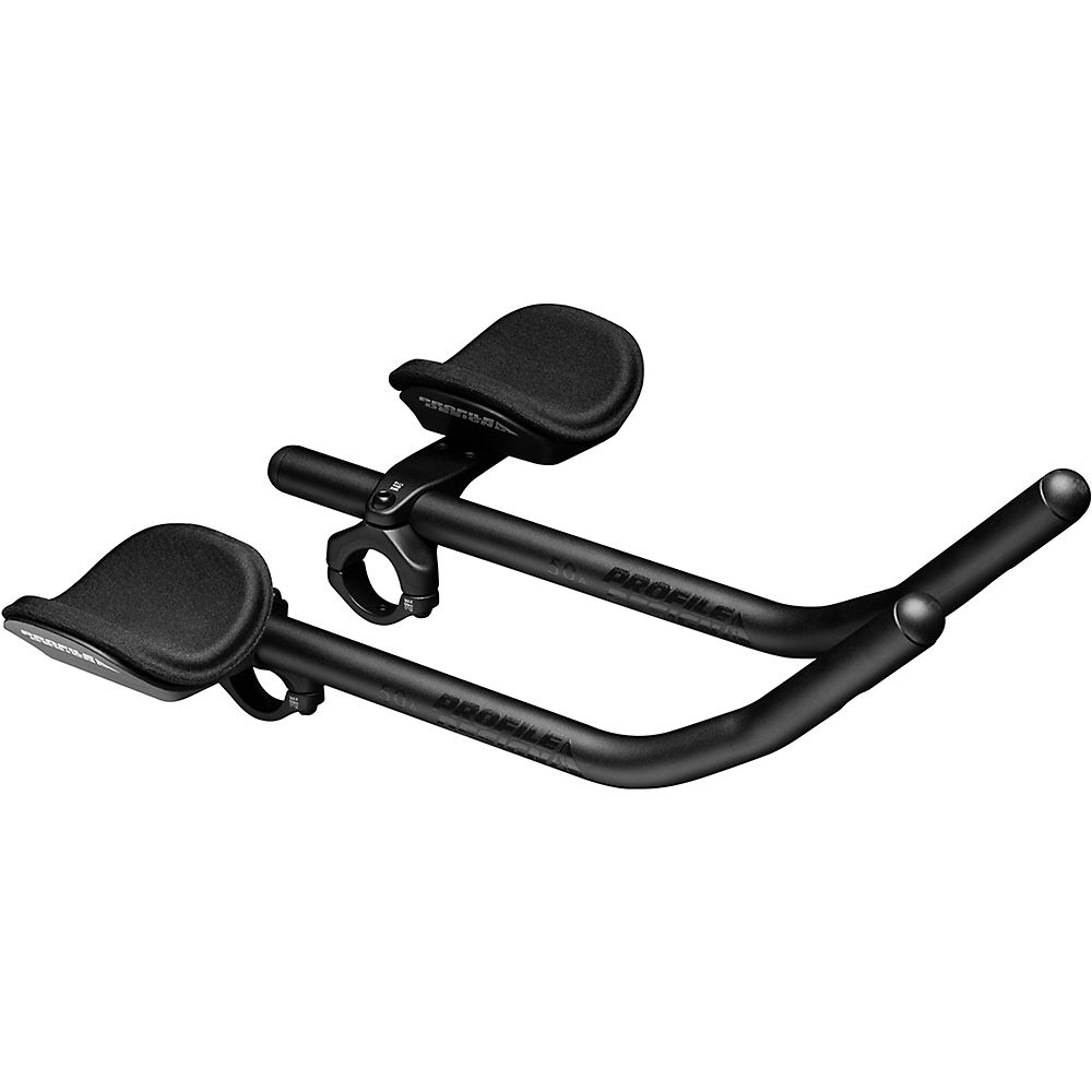 Image of Profile Design Sonic Ergo Aerobar Time Trial Extensions - Black 3 - 50a, Black 3