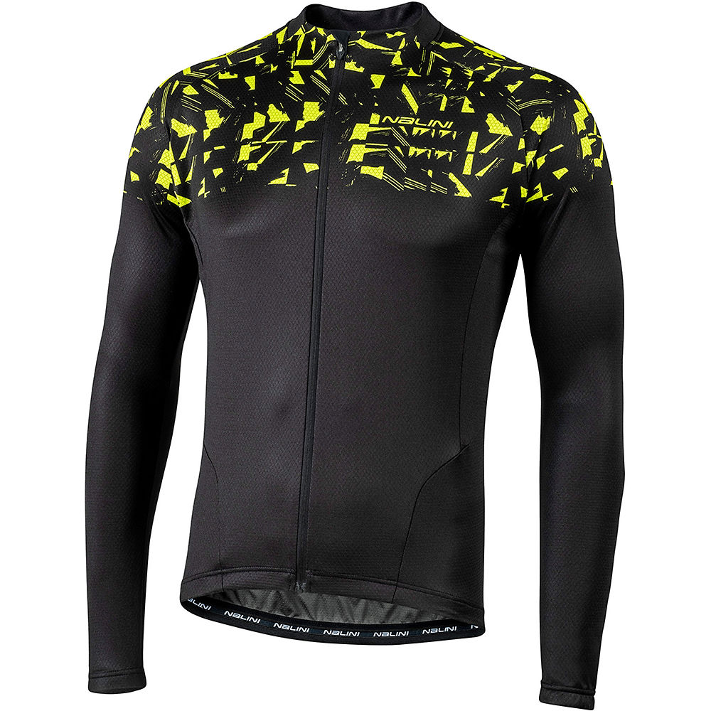Nalini PYONGCHANG 2018 Jersey - Noir/Neon Yellow, Noir/Neon Yellow