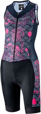 Nalini Women's SAPPORO 1972 Skin Suit - Bleu/Rose