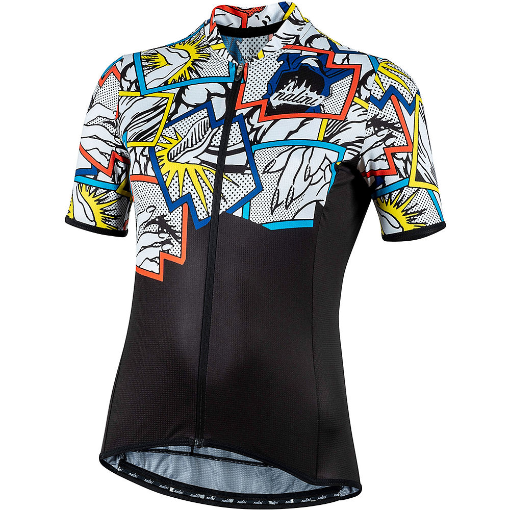 Nalini Women's TURIN 2006 Jersey - Comics Black, Comics Black