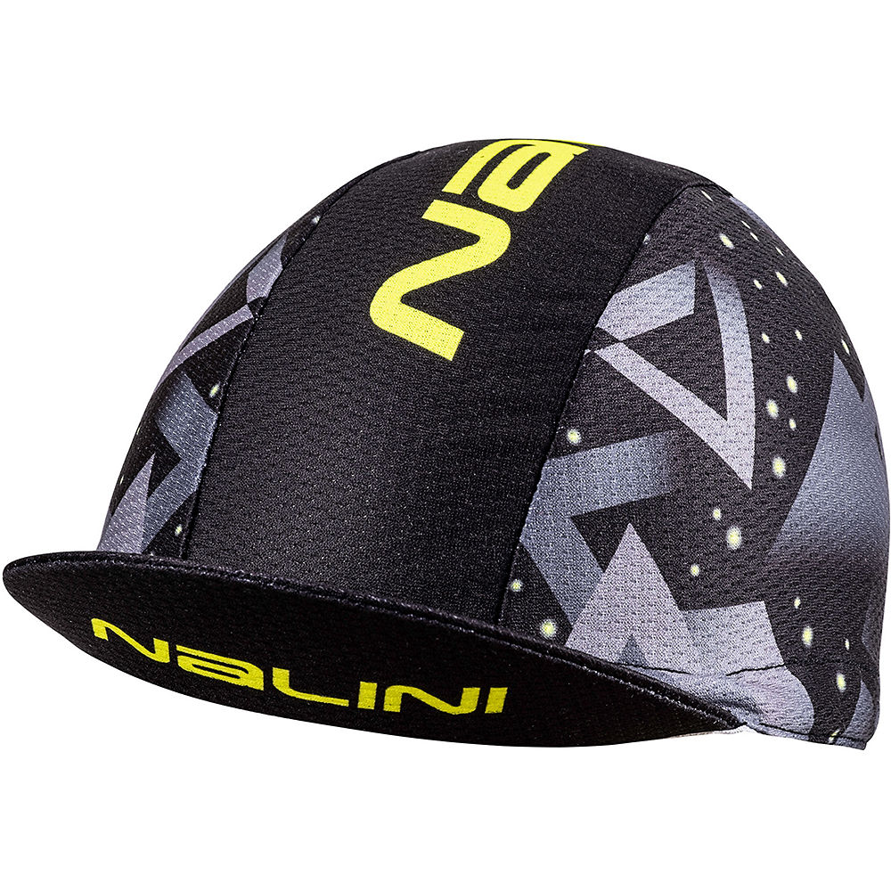Nalini ELMONT Cycle Cap - Noir/Jaune - One Size