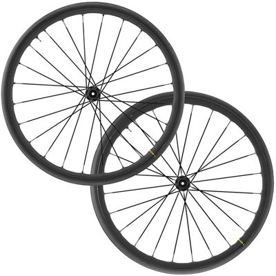 Mavic Ksyrium Elite UST Disc Road Wheelset 2020 - Black - Shimano HG}, Black