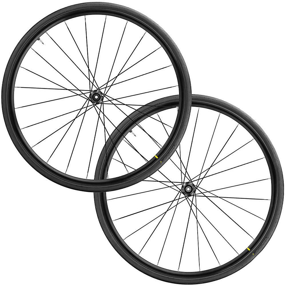 Mavic Aksium Elite Evo UST Disc Wheelset 2020 - Noir - Centre Lock