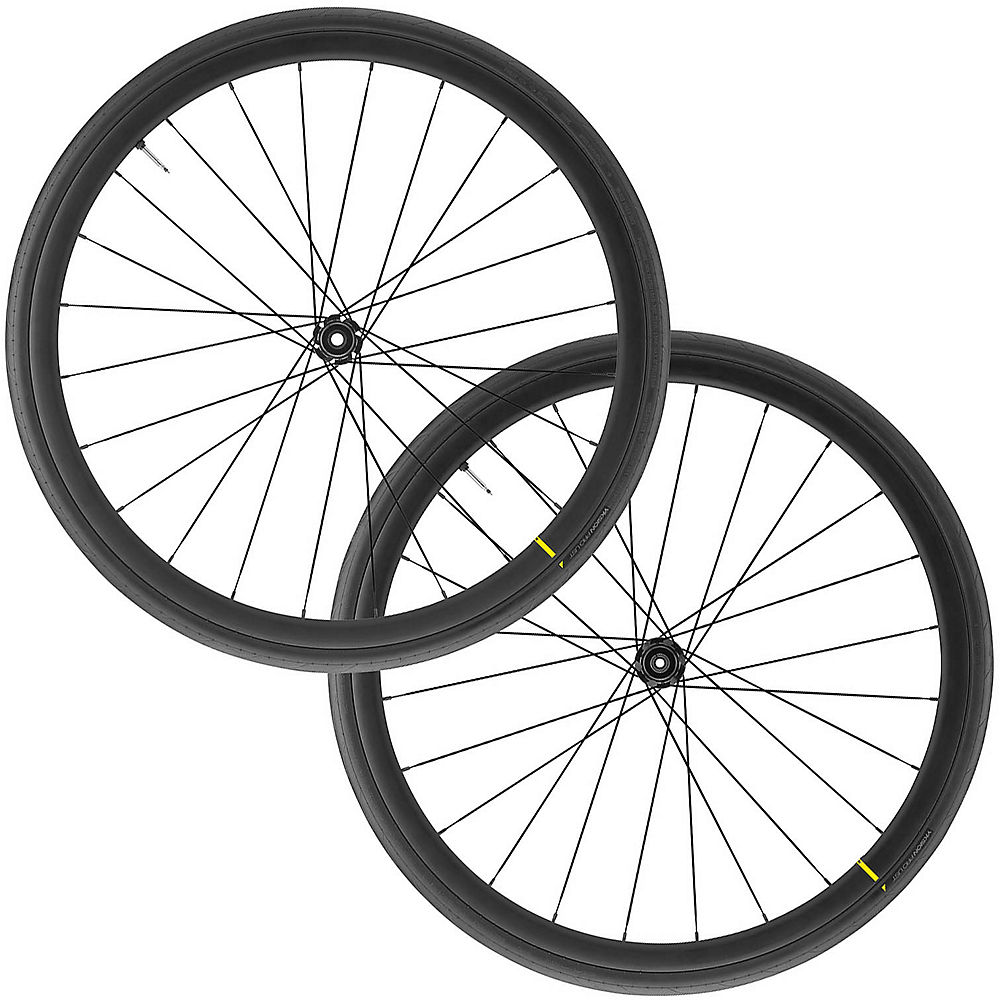 Mavic Cosmic Elite UST Disc Wheelset 2020 - Noir - Centre Lock