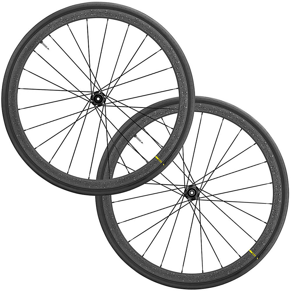 Mavic Ksyrium Pro Carbon UST Disc TDF Wheelset 2020 - Noir - Centre Lock