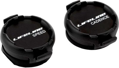 LifeLine Speed & Cadence Monitor - Black, Black