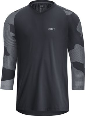 Gore Wear C5 Trail 3-4 Jersey  - Black-Dark Graphite Grey, Black-Dark Graphite Grey