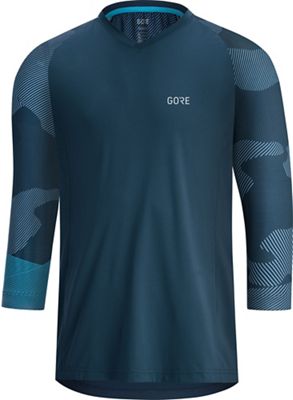 Gore Wear C5 Trail 3-4 Jersey  - Deep Water Blue-Dynamic Cyan, Deep Water Blue-Dynamic Cyan