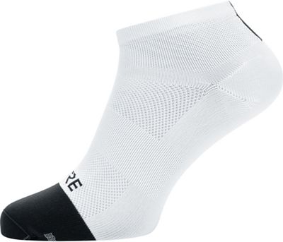 Gore Wear M Light Short Socks - bianco - nero, bianco - nero