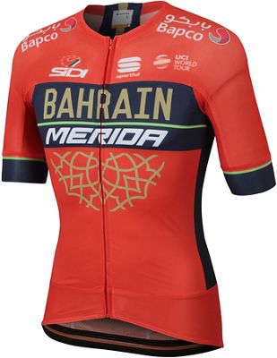 Sportful Bahrain-Merida 2018 Pro Evo Jersey - Rouge