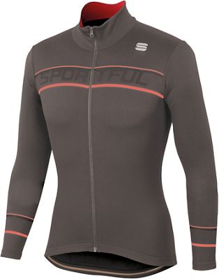 Sportful Giro Thermal Jersey - Titanium Brown - XL